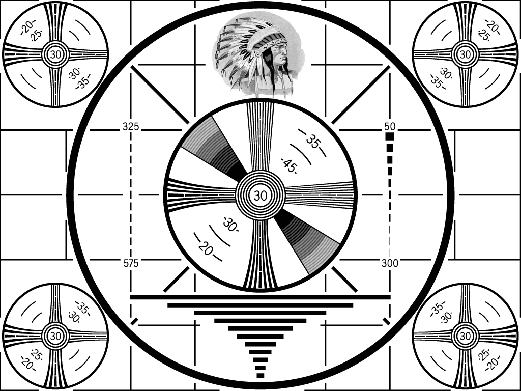 Indian Head Test Pattern 1939